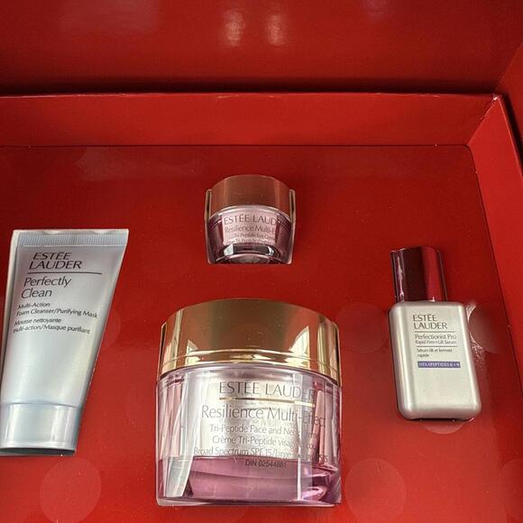 Estee Lauder Resilience Multi-Effect Tri-Peptide Gift Set 4pcs